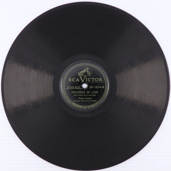 Perry Como, Russ Case, All Through The Day, Prisoner Of Love 78 rpm Record 1946 - Picture 4 of 10